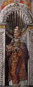 Sandro Botticelli St. Stephen I Sweden oil painting artist